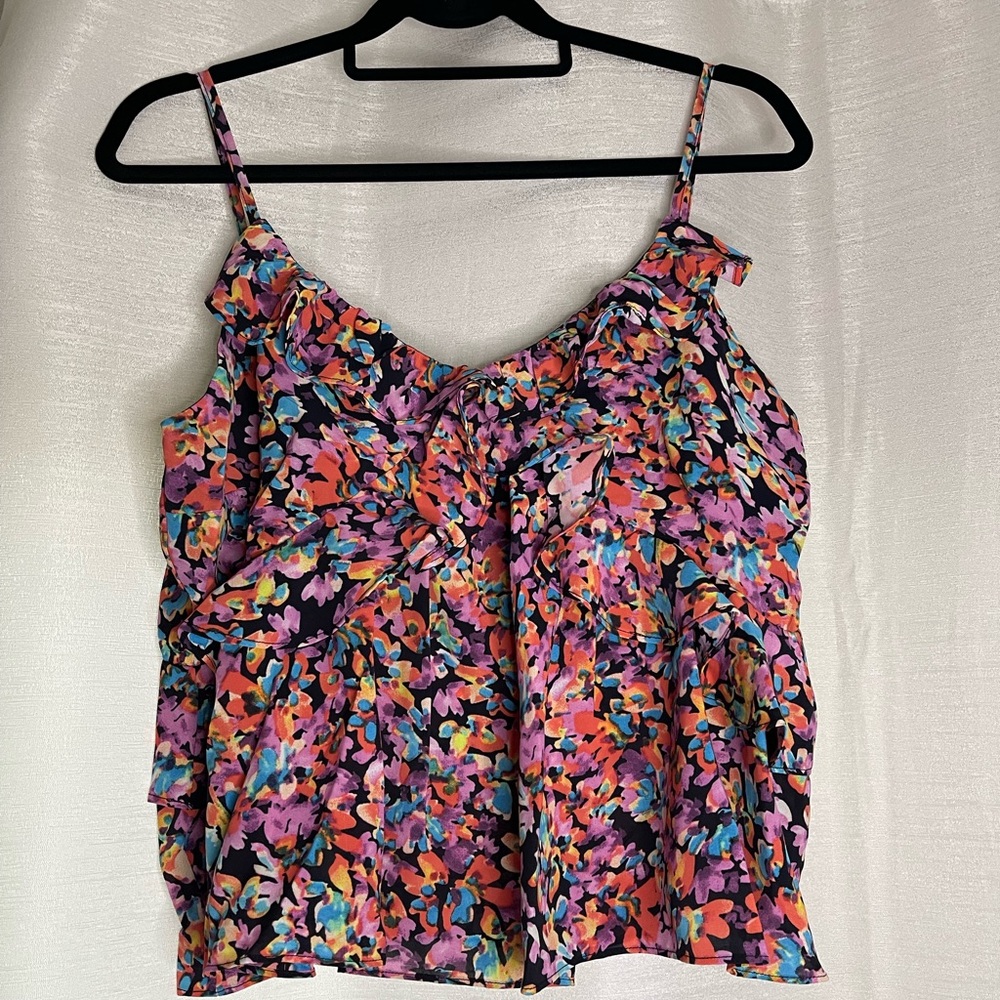 Pink Lily Vibrant Multicolor Camisole
